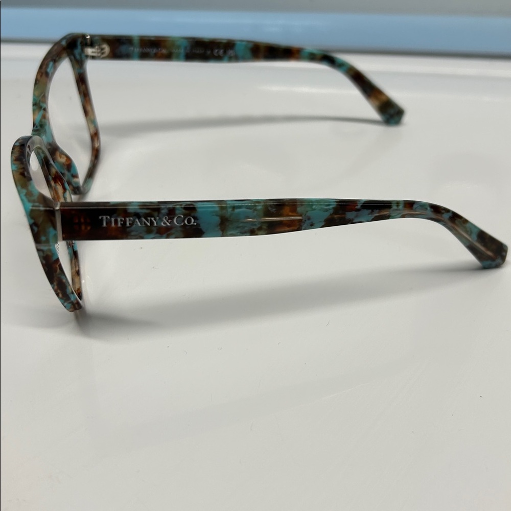 Tiffany & Co. Blue Tortoise Glasses - Picture 2 of 7